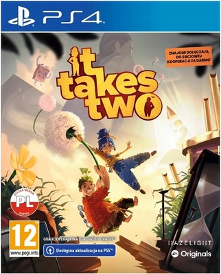 IT TAKES TWO PL PS4 OD RĘKI