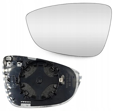 Vw cc eos jetta passat вкладиш скло дзеркало лівий фото №1