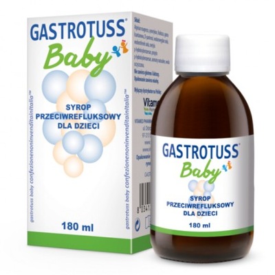 Gastrotuss baby, syrop na refluks dla dzieci 180ml