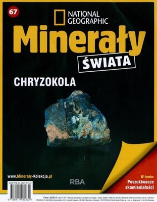 KOL. MINERAŁY ŚWIATA nr 67 - CHRYZOKOLA