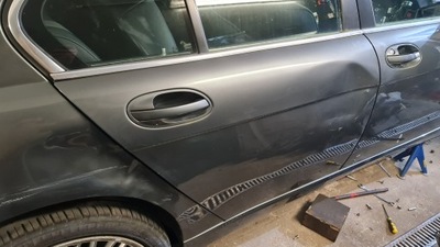 Дверь правый задняя bmw 7 e65 lift titangrau ii фото №1