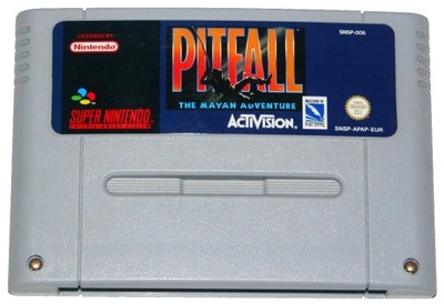 Pitfall - gra na konsole Super Nintendo - SNES.