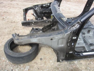 Bmw x3 g01 2018-2023 чверть ліва передня лонжерон чашка поріг блок двигуна фото №1