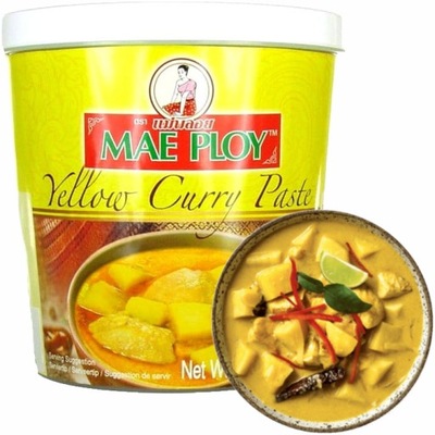 Tajska Żółta Pasta Curry Yellow 1kg 1000g Mae Ploy