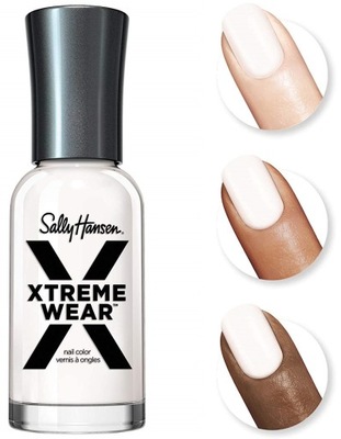 Sally Hansen Xtreme Lakier White On Biel Ideał 139