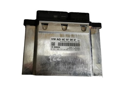 Skoda rapid 1.2b 0261s09531 04e907309af бортовий комп'ютер e фото №1