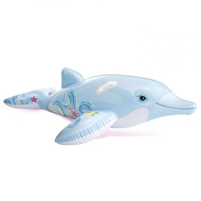 Zabawka dmuchana Delfin niebieski 175 x 66 INTEX