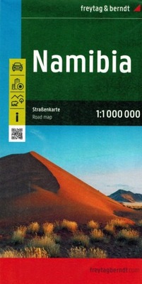 NAMIBIA MAPA SAMOCHODOWA FREYTAG BERNDT