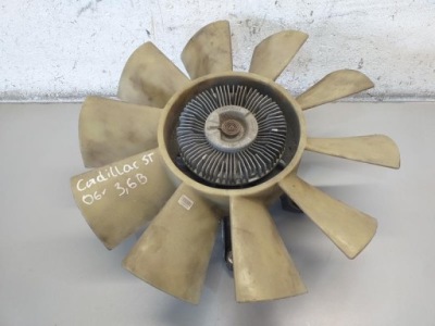 Вентилятор сцепление вискомуфта cadillac sts 3.6 фото №1