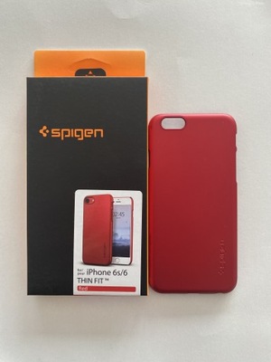 SPIGEN THIN FIT IPHONE 6/6S CZERWONY