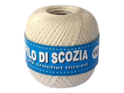 Kordonek FILO DI SCOZIA 15/3 - 502 - Ecri - 50g