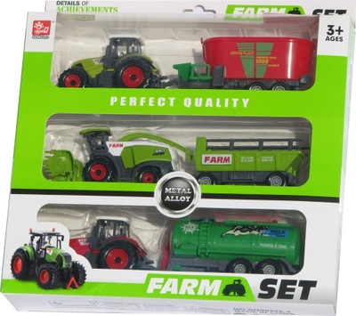 Zestaw maszyn rolniczych Farm Set BCQ-3121
