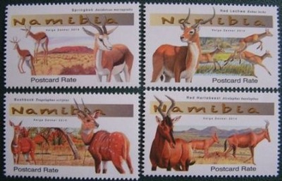 Namibia - Mi 1474/77 - Antylopy średnie