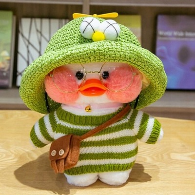 30cm Cartoon Cute LaLafanfan Cafe Duck Plush Toy