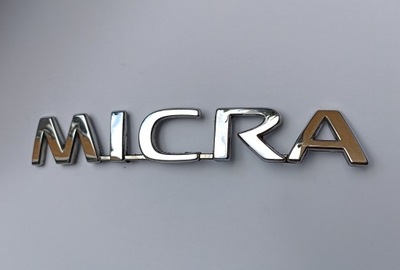 INSCRIPCIÓN EMBLEMA NISSAN MICRA  