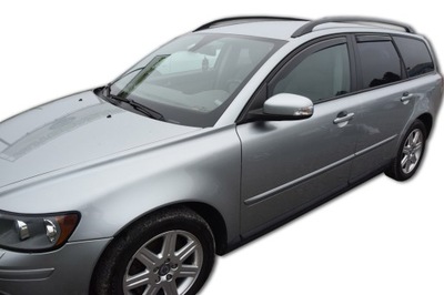 SIDE-WINDOW DEFLECTORS HEKO VOLVO V50 5D FROM 2004 4 PIECES  