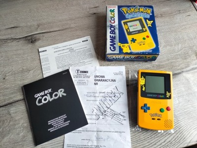 Konsola Game Boy Color Pokemon !!! BOX !!!
