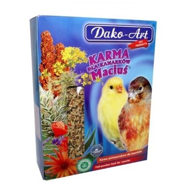 Proso dla małych ptaków Dako-Art 1 kg Pokarm dla Kanarków Maciuś