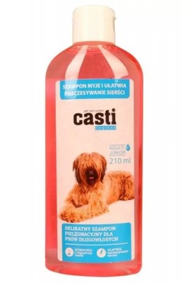 Delikanty szampon dla psów długowłosych dla psa Casti 210 ml