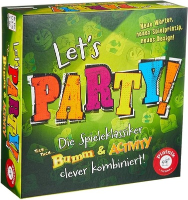 GRA PLANSZOWA LET'S PARTY! BUMM&ACTIVITY DE T432