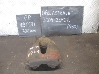 Суппорт перед opel astra h 04-12r. 1.9cdti фото №1
