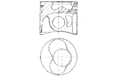 NURAL ПОРШЕНЬ ДВИГАТЕЛЯ КОМПЛЕКТ Z PIERSC 79.5 STD AUDI SEAT SKODA VW 1.9 TDI