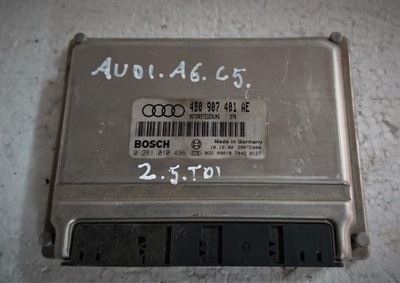 Бортовий комп'ютер двигуна audi 4b0907401ae фото №1