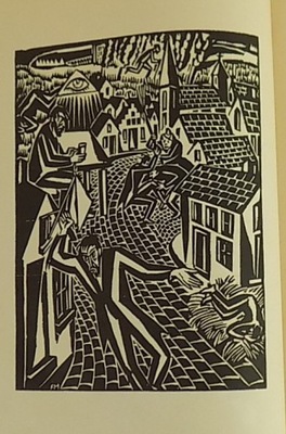 Frans Masereel drzeworyt grafika lata 20 te judaika