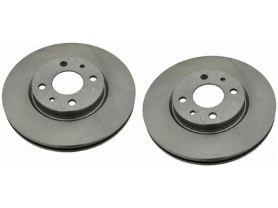 Гальмівні диски перед alfa romeo mito 0.9 1.4 08-18 фото №1