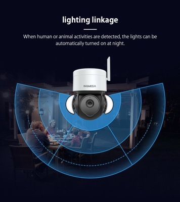 KAMERA OBROTOWA WIFI FULL HD p2p TUYA SMART LIVE z LED ZOBACZ 5Mpx