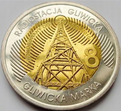 MZ8 -2010- 8 MAREK GLIWICKICH -GLIWICE- MONETA MENNICZA- 21/250