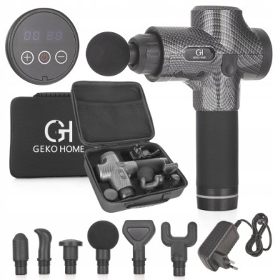 PISTOLET DO MASAŻU MOCNY MASSAGE GUN PRO MASAŻER