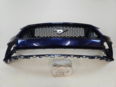 Ford mustang gt lift 18- бампер передний решётка радиатора перед фото №1