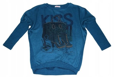 Sweter sweterek dziewczęcy 122-128