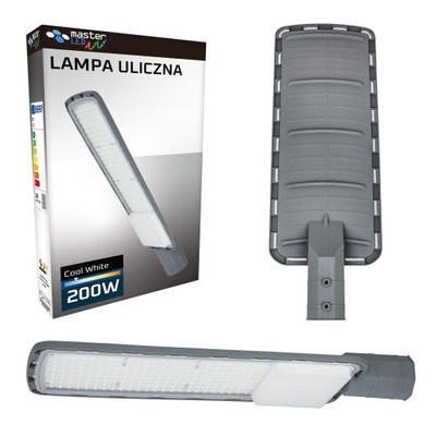 LAMPA Latarnia LED ULICZNA 200W IP65 5000K 20000lm