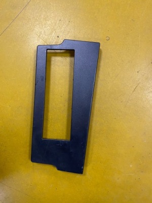 Защита рамка ниша бардачка задняя bmw x6 e71 x5 e70 фото №1