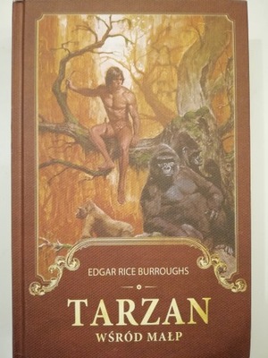 TARZAN WŚRÓD MAŁP - EDGAR RICE BURROUGHS