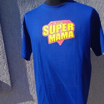 Koszulka Super Mama L