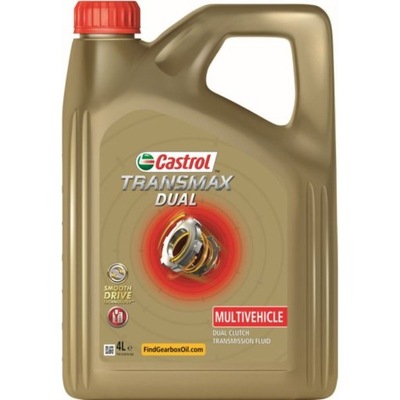 ACEITE ATF CASTROL TRANSMAX DUAL MV 4L  