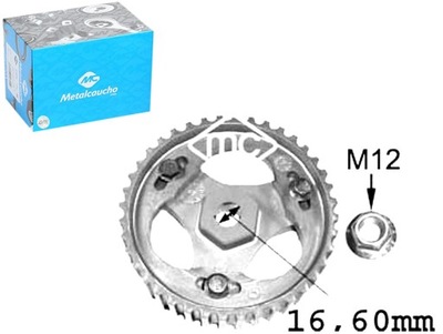 Metalcaucho 05623 колесо зубчасте, насос упорскування фото №1