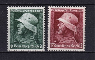 DEUTSCHES REICH Mi 569-570 x **