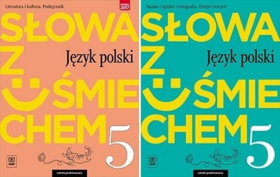 SŁOWA Z UŚMIECHEM 5 PODRĘCZNIK ZESZYT ĆWICZEŃ WS..