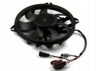 Вентилятор радиатора citroen c5 04-08 peugeot 407 с modułe oryg фото №1