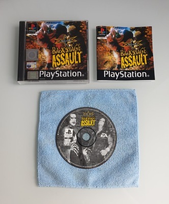 Backstage Assault PSX PS1 KOMPLETNA PLAYSTATION 1 3XA