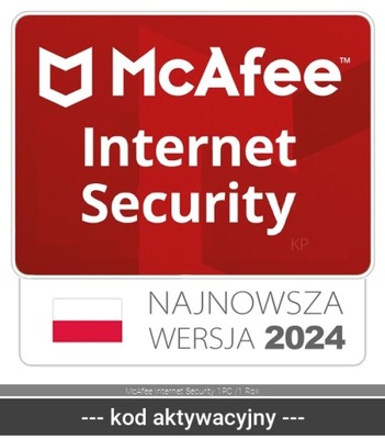 McAfee Internet Security 1PC /1 Rok