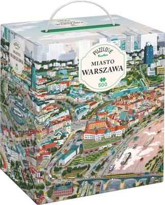 Miasto Warszawa 500 el. Puzzlove CzuCzu