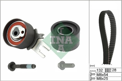 INA 530 0582 10 КОМПЛЕКТ РЕМНЯ ГРМ