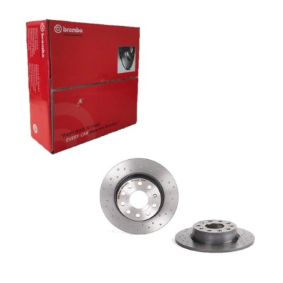 Brembo диск тормозной. vw golf vi 08- задний фото №1