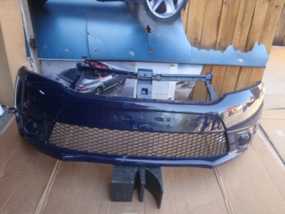 Dacia sandero logan 12-13r бампер передній фото №1