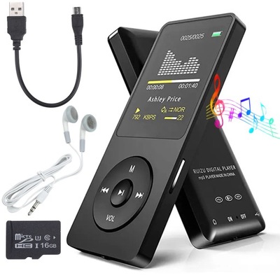 Odtwarzacz Mp3 Walkman ODTWARZACZ MP3 MP4 BLUETOOTH DYKTAFON RADIO FM